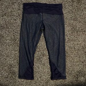 Gray-blue Lululemon leggings, size 10